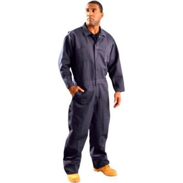 Occunomix Classic Indura Flame Resistant Coverall Navy, 5XL,  G909INB-5X